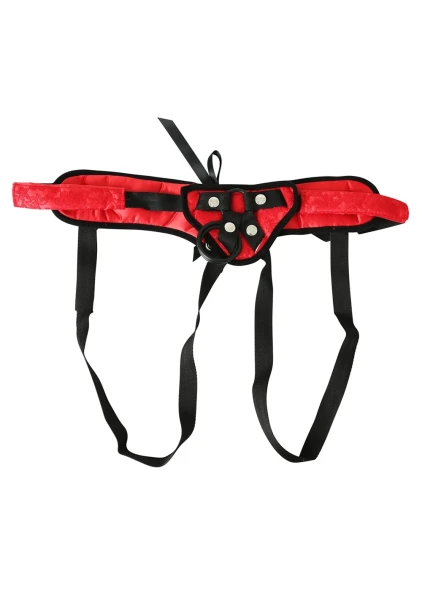 Red Lace Corsette Harness