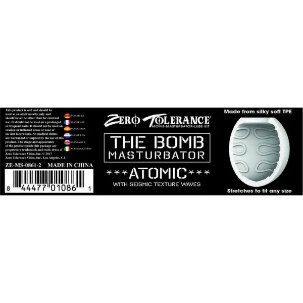 The Bomb Atomic Masturbator Black