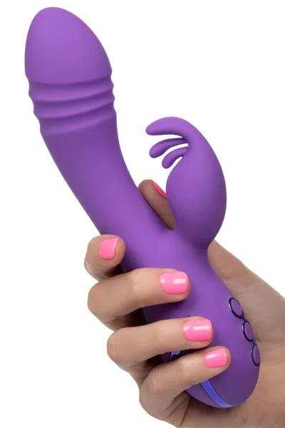 California Exotic 8" Rotating Silicone G-Spot Rabbit with Fluttering Teaser — image 12 of 12