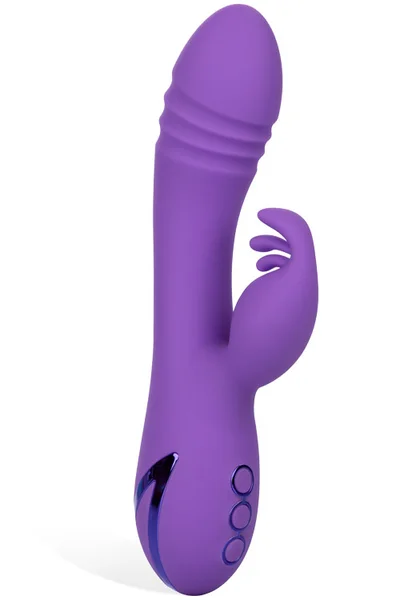California Exotic 8" Rotating Silicone G-Spot Rabbit with Fluttering Teaser — image 8 of 12
