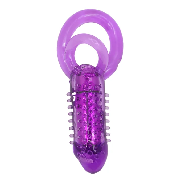 Nubby Vibrating Couple's Cock Ring — image 19 of 22