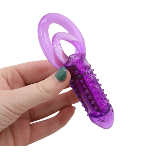 Nubby Vibrating Couple's Cock Ring — image 21 of 22
