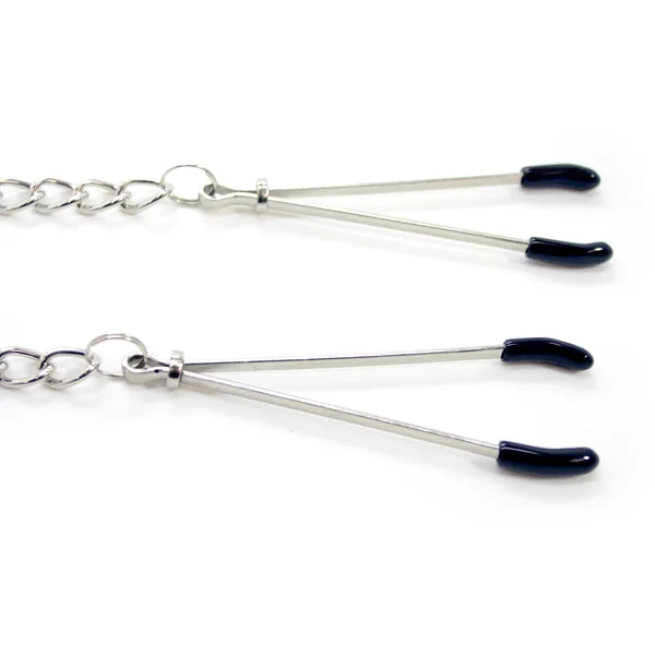 Tweezer Nipple Clamps with Metal Chain — image 14 of 14