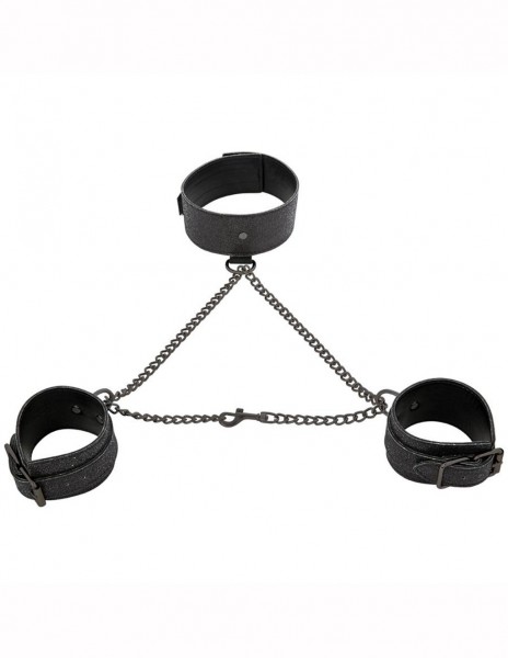 S&M Shadow Sparkle Collar & Cuffs