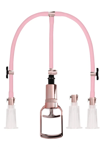 Pumped Rose Gold Clitoral & Nipple Pump Set