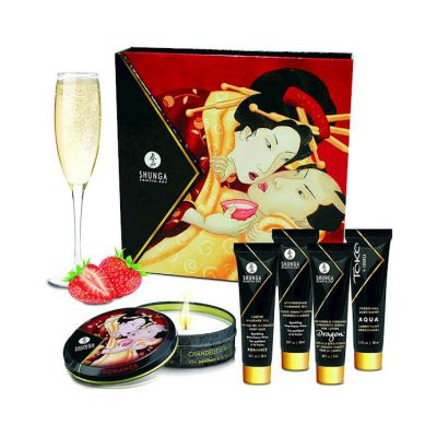 Geisha s Secret Kit Strawberry Sparkling Wine