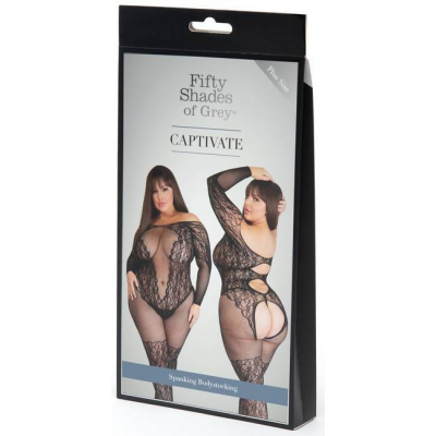 Captivate Spanking Bodystocking Plus