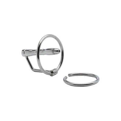 Kink Range Stainless Steel Urethral Plug 1 6 Inch Silver