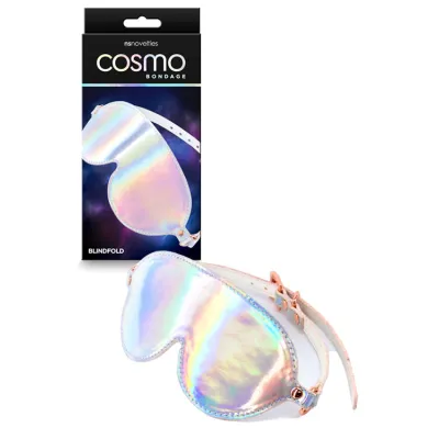 nsnovelties Cosmo Bondage Holographic Rainbow Blindfold