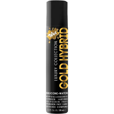 Wet Gold Hybrid Water Silicone Blend 1 Fl Oz