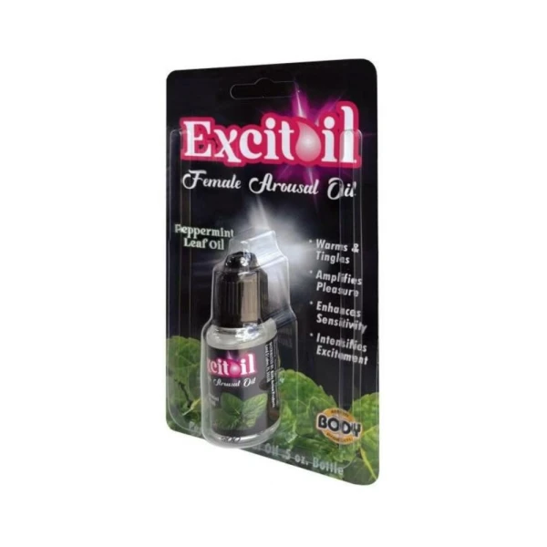 : Peppermint Arousal Oil .5oz Bottle Carded