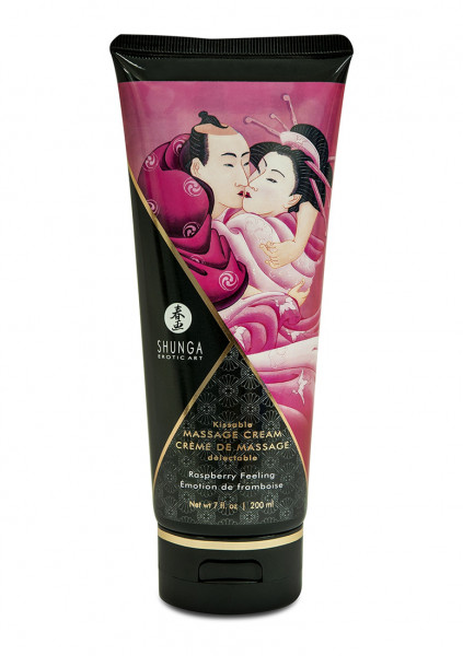 Raspberry Feeling Kissable Massage Cream - 200 ml - What Is The Best Massage Oil For Couples
