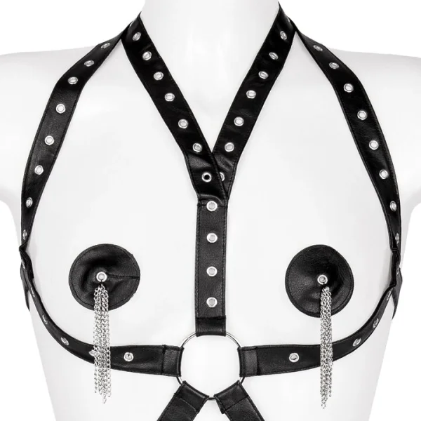 Bondara Siren Strapped and Studded Teddy — image 4 of 5