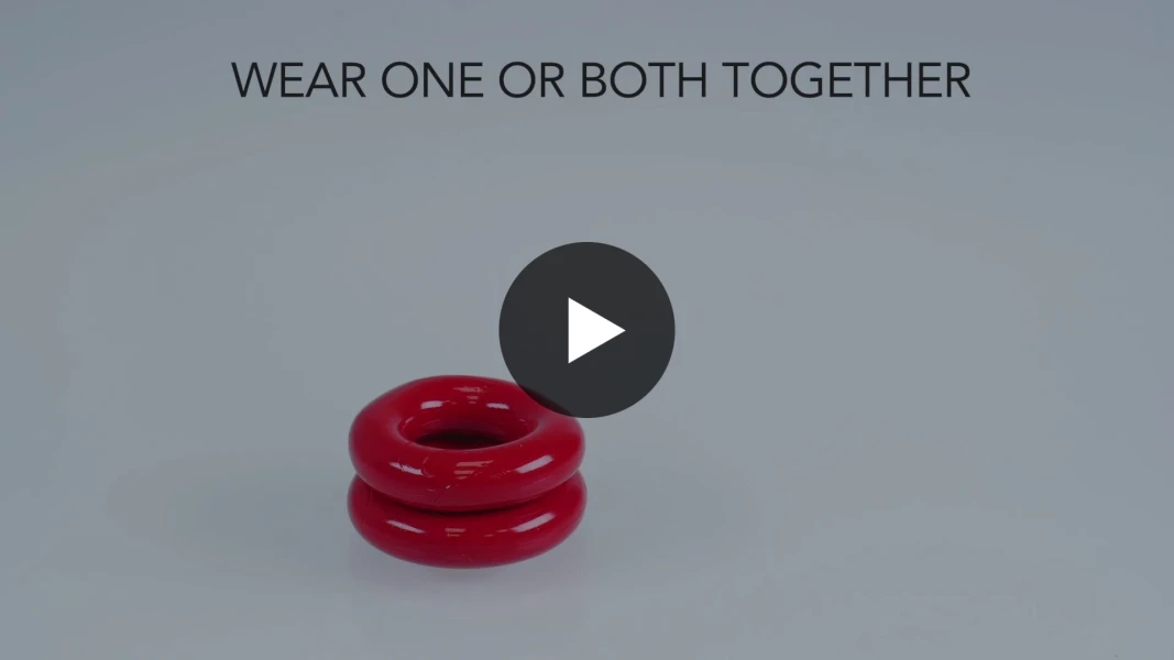 Stay Hard Donut Rings