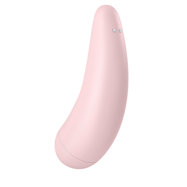 Satisfyer Curvy 2+ Pink App Controlled Vibrating Clitoral Stimulator