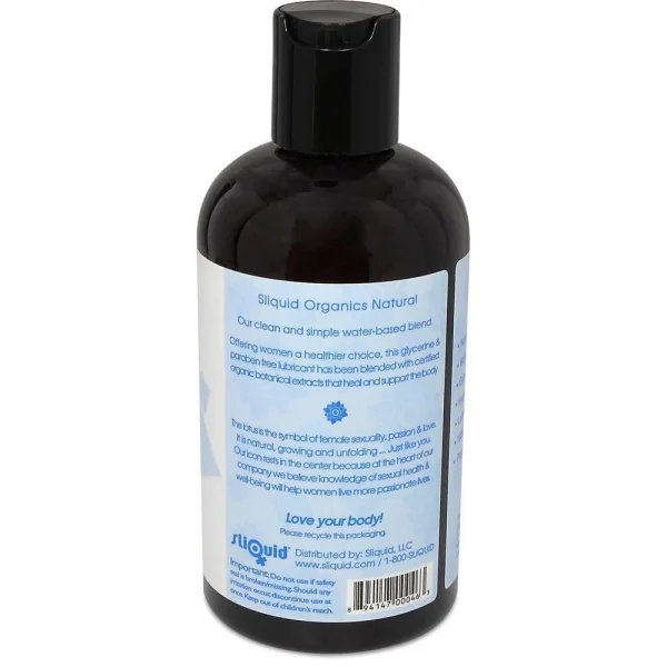 Sliquid Organics Natural - Water-Based Lube | 8.5oz