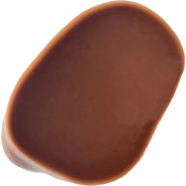 BIG Daddy Dakota Uncut Large 7.5" Platinum Silicone Realistic Dildo With Balls By Dee's Big Daddies - Chocolate