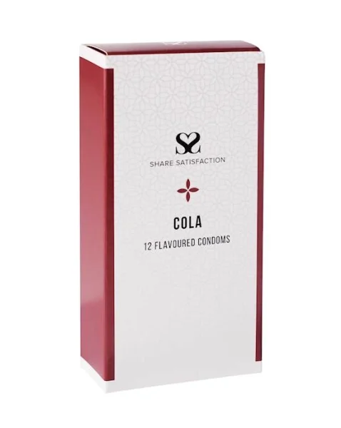 Share Satisfaction Cola Flavoured Condoms - 12 Pack - Cola