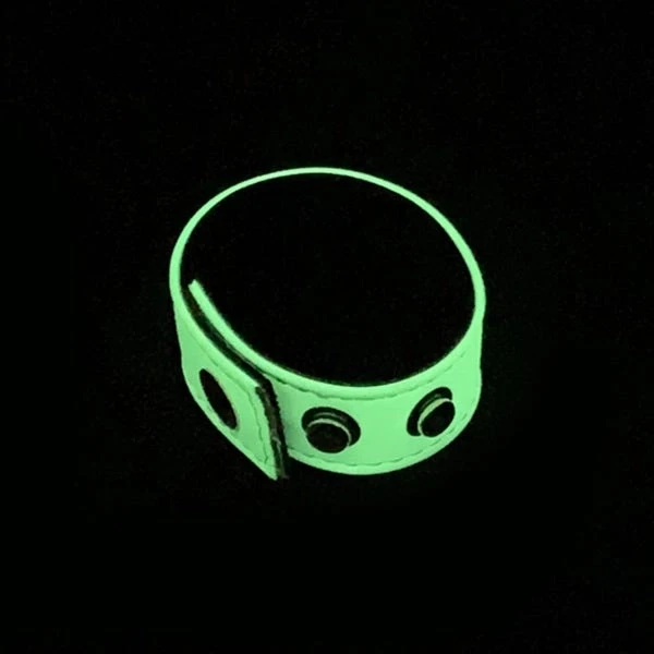 Love In Leather Glow In the Dark Cock Ring