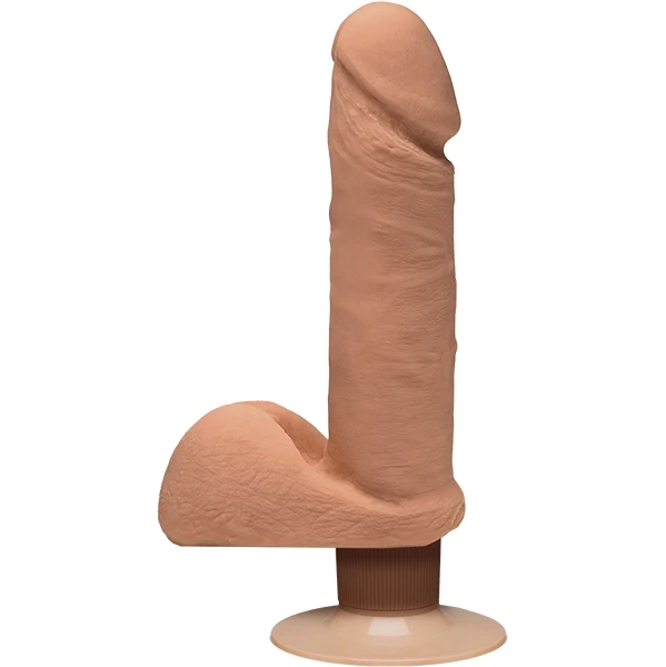 The D 8 inch Vibrating Perfect D - Caramel