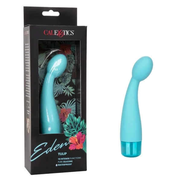 Eden Tulip Silicone Waterproof G-Spot Vibrator By CalExotics