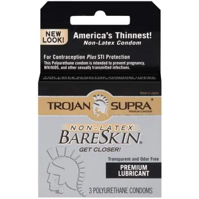 Trojan Supra Bareskin Polyurethane 3 Pack