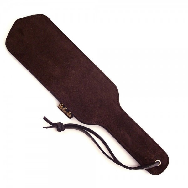 Rouge Fifty Times Hotter Brown Suede Spanking Paddle