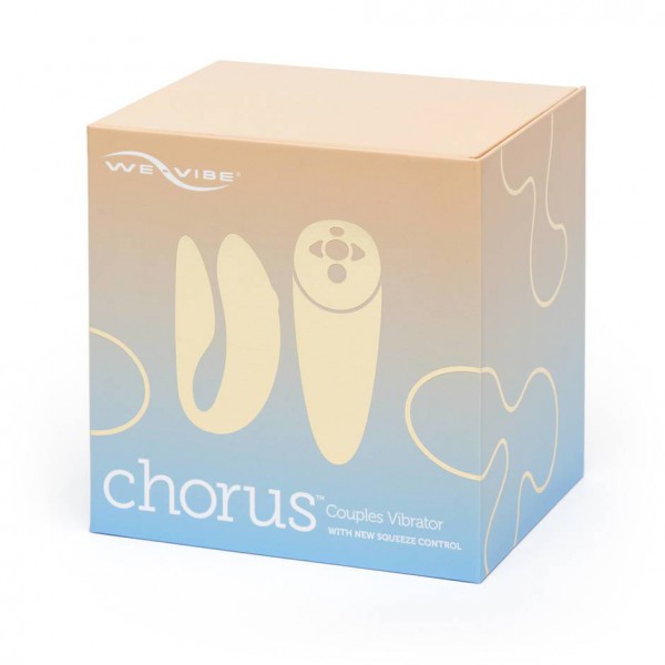 We-Vibe Chorus Adjustable Couples Vibrator With App & Squeeze Remote