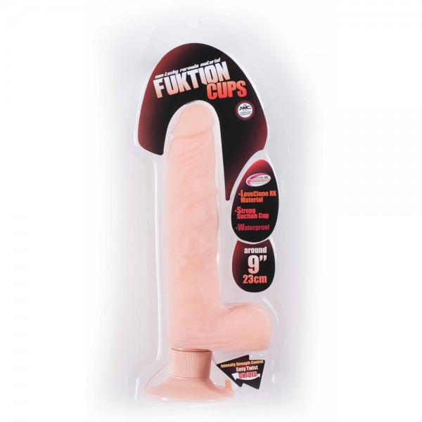 Loveclone 9 Inch Suction Cup Realistic Vibrator