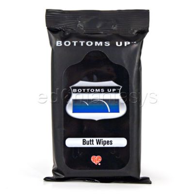Bottoms up butt wipes