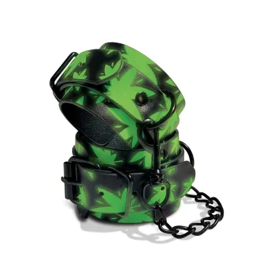 Stoner Vibes Chronic Collection Glow in the Dark Wrist Cuffs