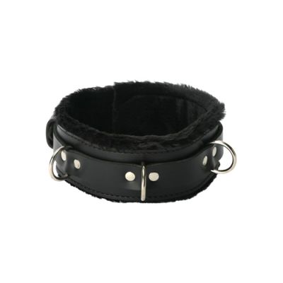 Strict Leather Premium Fur Lined Locking Collar XL