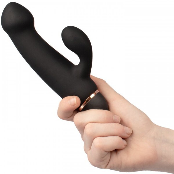 Bondara Black Silicone 20 Function Smooth Rabbit Vibrator — image 5 of 5