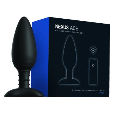 Nexus Ace Remote Control Vibrating Silicone Butt Plug