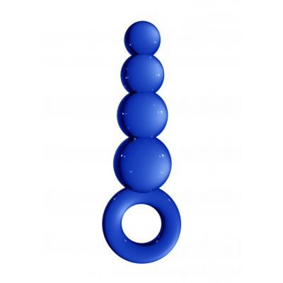 Chrystalino Tickler Beginner Glass Beaded Anal Plug