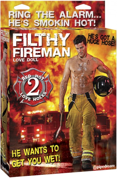 Fireman Blow Up Doll