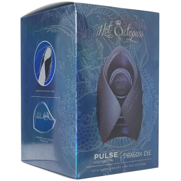 PULSE SOLO ESSENTIAL DRAGON EYE Oscillating Penis Masturbator by Hot Octopuss - Limited Edition