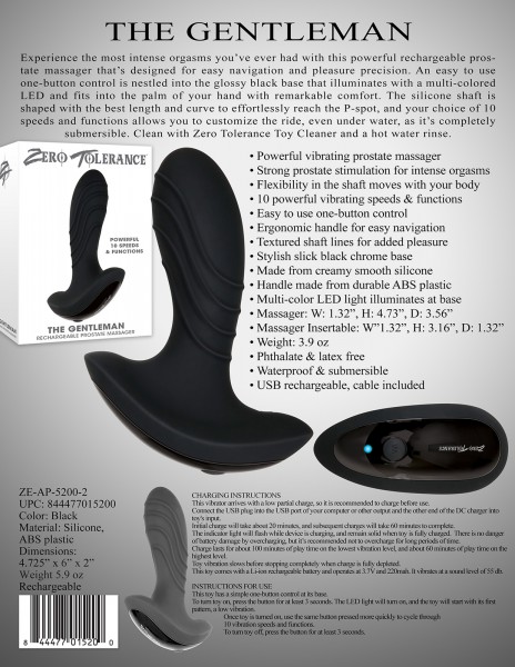 The Gentleman Prostate Massager