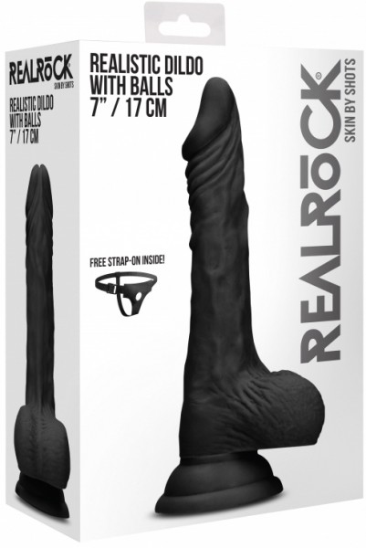 7'' Realistic Cock + Balls
