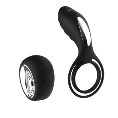 Midnight Magic Okeanos Remote Vibrating Cock Ring