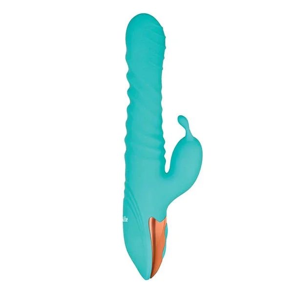 Adam & Eve Heat Me Up Warming Rabbit Thruster Vibrator