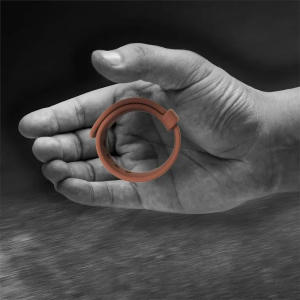 Velv'Or Rooster Jason Adjustable Hard Silicone Cock Ring - Brown — image 11 of 13