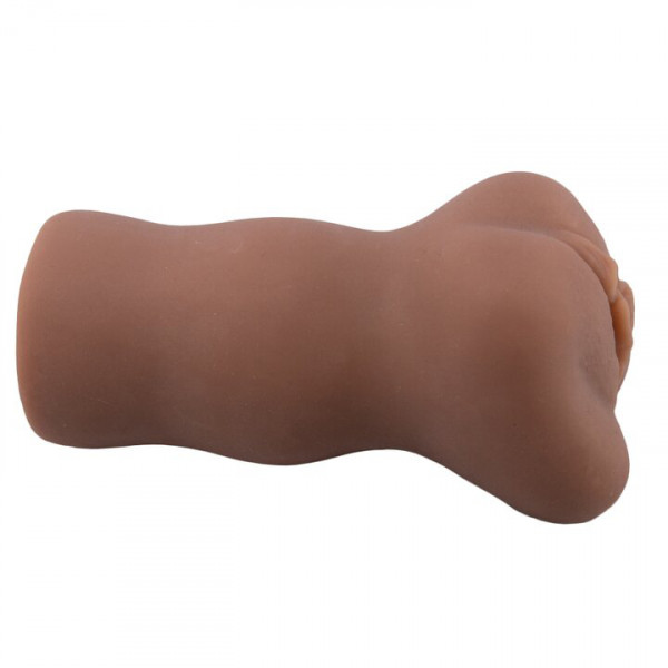 Boss Honeypot Dark Tone Handheld Pussy Masturbator – 6 Inch — image 4 of 5