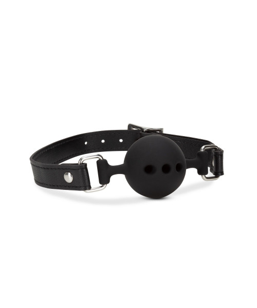 Blush - Noir - Breathable Silicone Ball Gag — image 2 of 4
