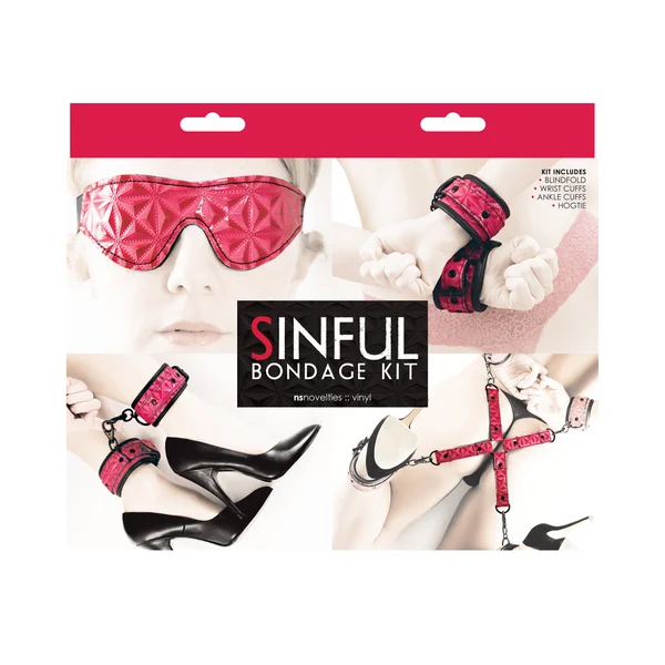 Sinful - Bondage Kit (Pink) — image 15 of 15