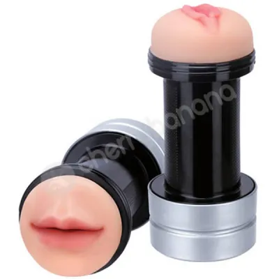 2 In 1 Hummer Vaginal Oral Masturbator