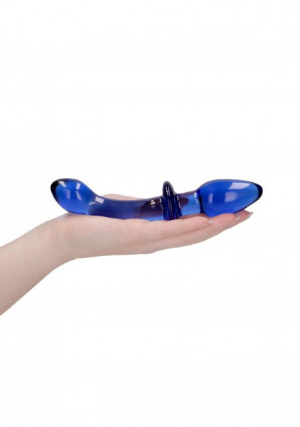 Doubler Glass Double Dildo by Chrystalino