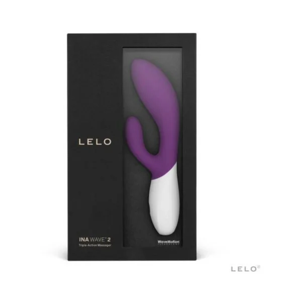 Lelo Ina Wave 2 Dual Stimulator Plum