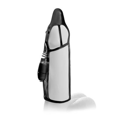 Fantasy X tensions Vibrating Cock Rocket Black