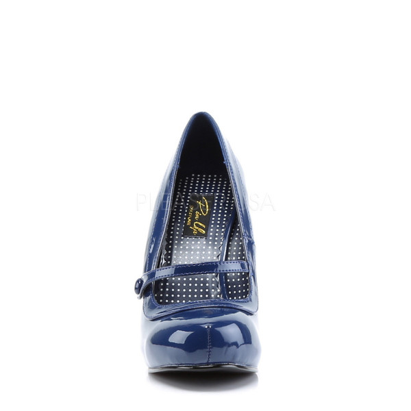 CUTIEPIE-02 - 4 1/2" Heel, 3/4" Hidden P/F Mary Jane Pump — image 14 of 25